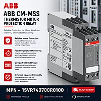 ABB CM-MSS thermistor motor protection relay