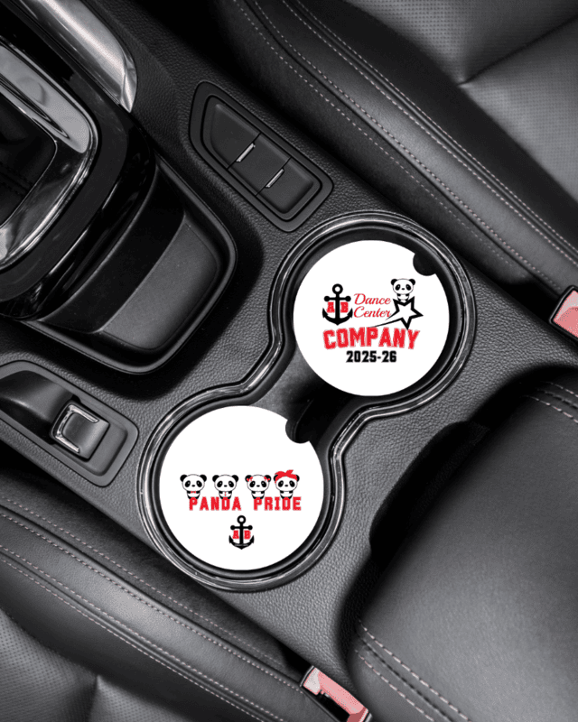 ABDC Company Car Coasters, Set of 2