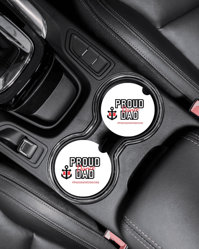 ABDC Proud Parent Car Coasters