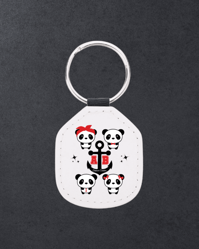 ABDC Panda Keychain