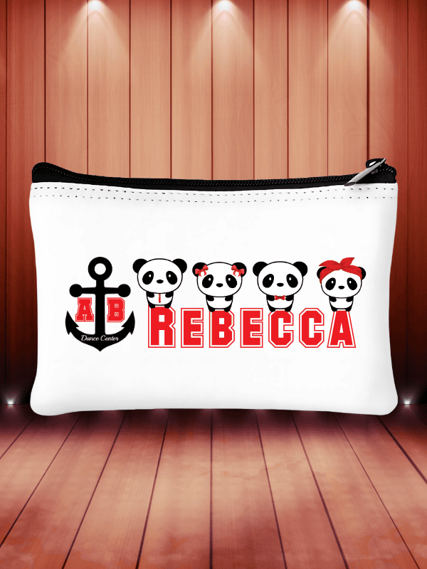 ABDC Personalized Panda Pouch