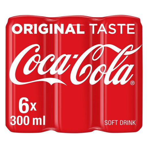 ABI COCA COLA 4X6X300ML CANS