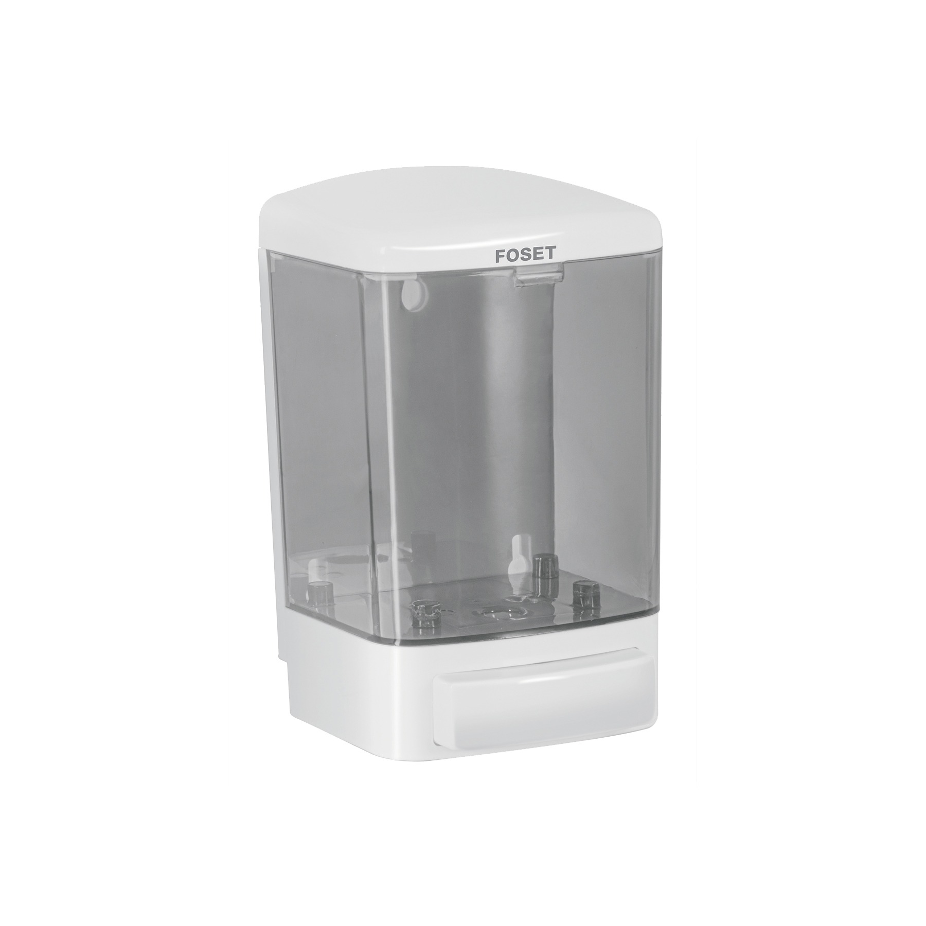 Dosificador para jabón líquido, blanco, Foset Basic - ABP-11B / 45742