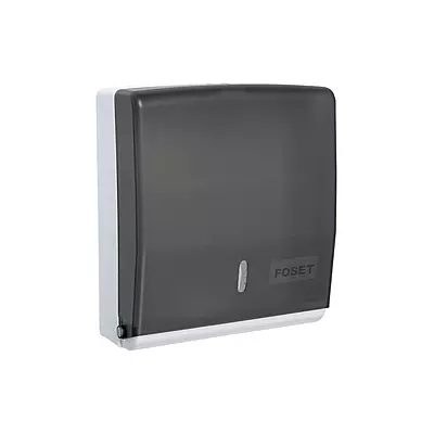 Dispensador de ABS para toallas de papel, humo, Foset - ABP-30H / 47936