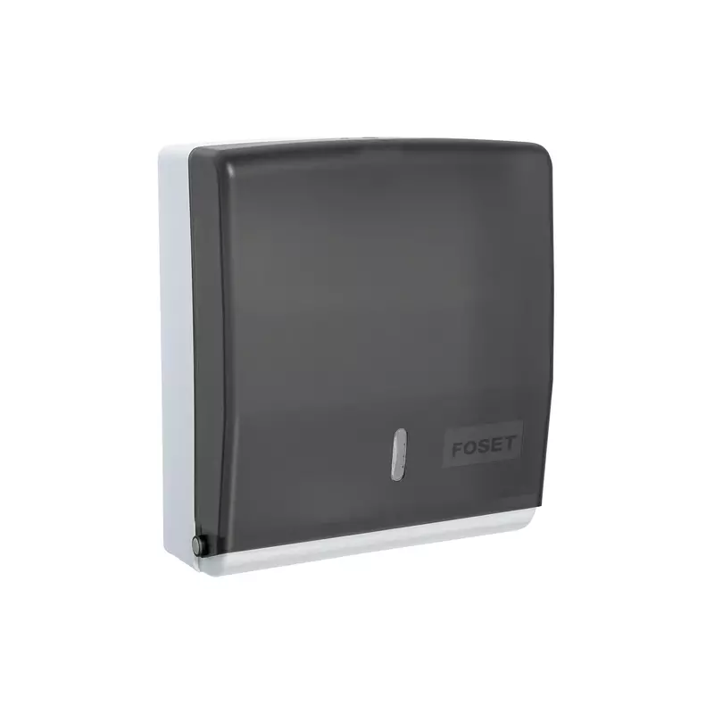Dispensador de ABS para toallas de papel, humo, Foset - ABP-30H / 47936