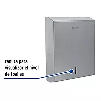 Dispensador de acero inox. para toallas de papel, Foset - ABP-30X / 47933
