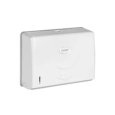 Dispensador junior p/toallas de papel, blanco, Foset Basic - ABP-31B / 45740