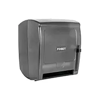 Dispensador de ABS para toalla de papel en rollo,humo, FOSET - ABP-40H / 49274