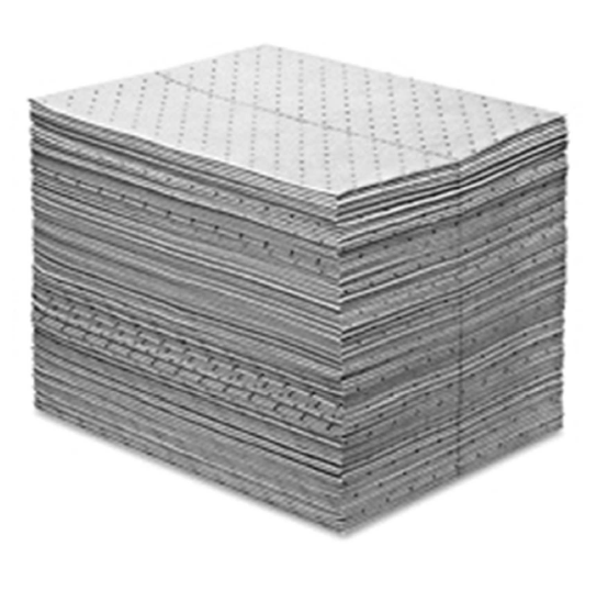 ABSORBENTE UNIVERSAL GRIS P/DERRAMES C/100 PZA