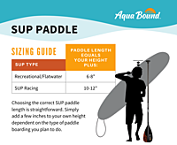 Aqua Bound Spark 85 2pc SUP Paddle