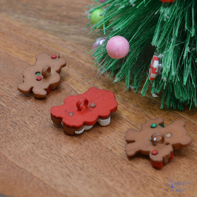 Bottoni Dress It Up Var. A Beary Merry Christmas