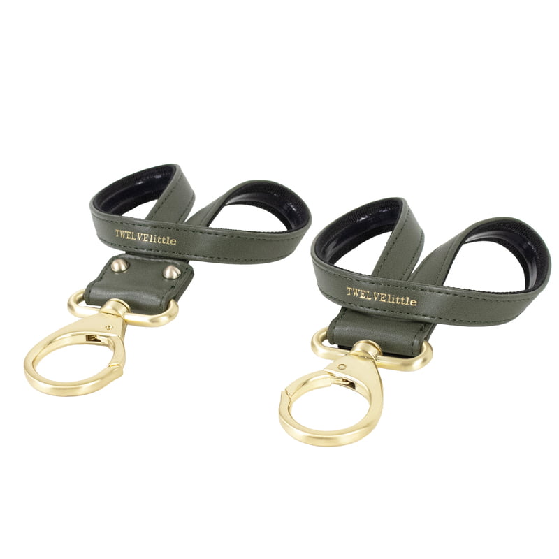 NEW Stroller Clips- Olive NEW Stroller Clips- Olive