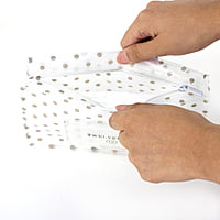 TWELVElittle REUSABLE WIPES POUCH- POLKA