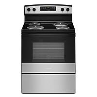 Amana® ACR4303MMS 30-inch  Electric Range with Bake Assist Temps