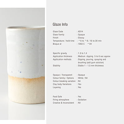 Sara Versatile White Opaque AD14 Sara Versatile White Opaque AD14