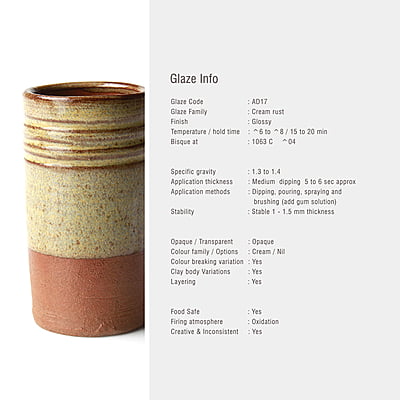 Sara Versatile Cream Rust AD17 Sara Versatile Cream Rust AD17