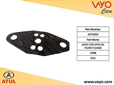 JOINT FOR SPIN ON FILTER FLANGE - AD43603 - GEM CARGO