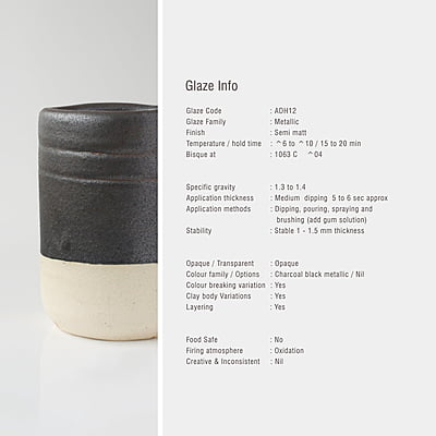 Sara Versatile Metallic Black Pebble ADH12 Sara Versatile Metallic Black Pebble ADH12