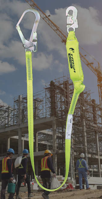 CABLE DE VIDA CON AMORTIGUADOR DE IMPACTO DE 1.83