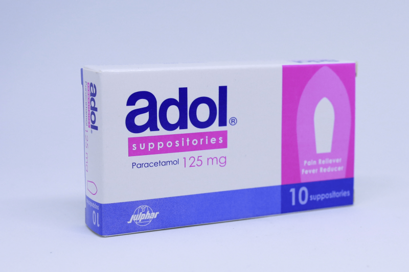 ADOL 125MG SUPP.10`S (104)
