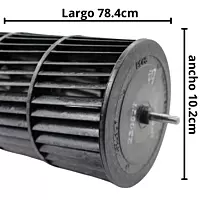 Turbina Evaporadora Para Minisplit Lg Inverter Modelo Vm 78.4 Cm Largo 10.2 Cm Ancho - Adp67778501