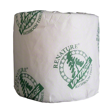 Vintage® Renature® 2 Ply Virgin Toilet Tissue - 4" x 3" 96/cs