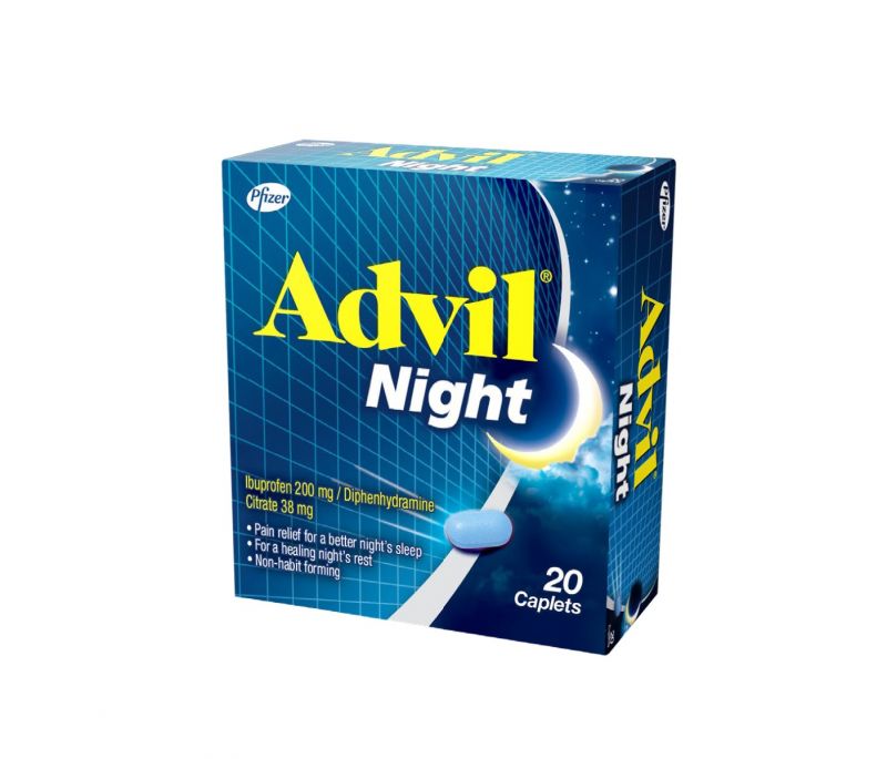 ADVIL NIGHT TABLET 20S