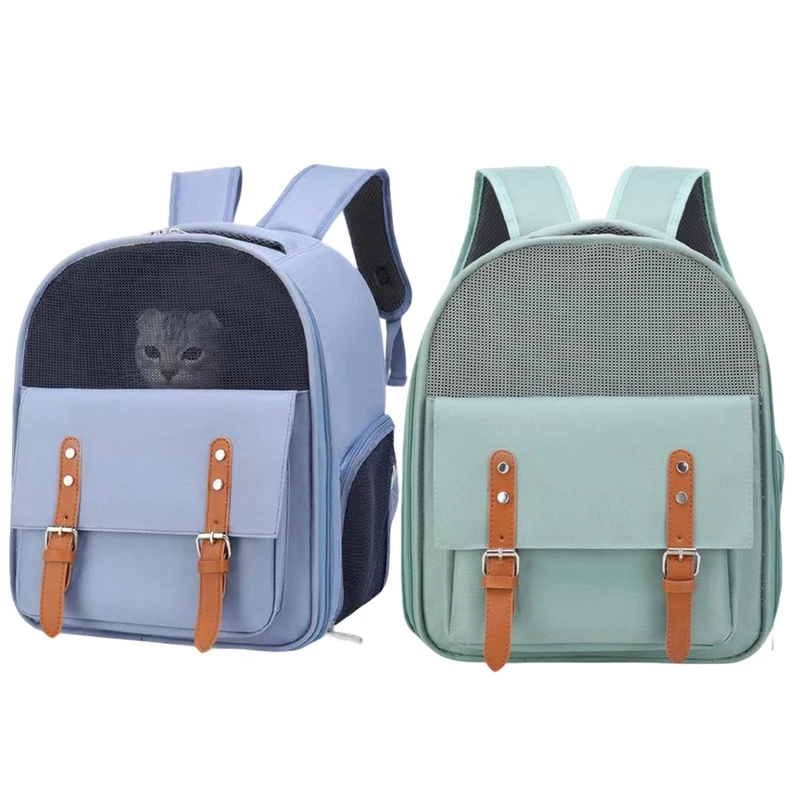 Canvas Pet Breathable Travel Backpack