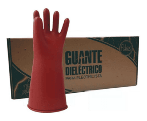 GUANTE DIELECTRICO ADEX CLASE 0 5000 VOLTS