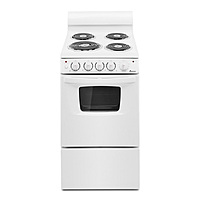 Amana® AEP222VAW 20" Electric Range Oven with Versatile Cooktop Amana® AEP222VAW 20" Electric Range Oven with Versatile Cooktop