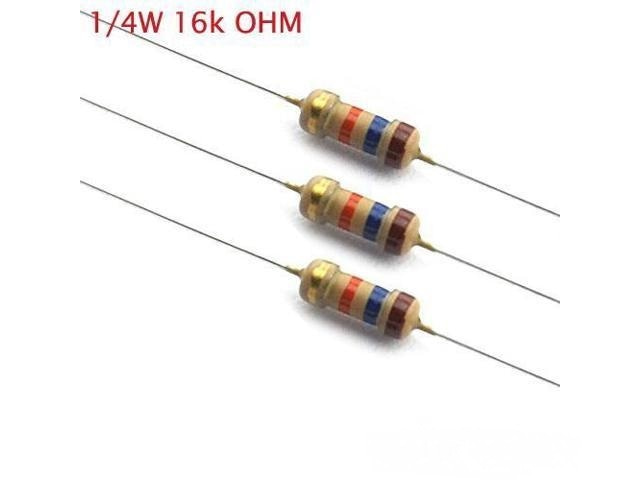 16K Ohm resistor 1/4w