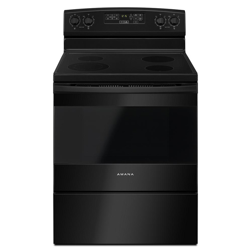 Amana® AER6603S 30" Electric Range with Extra-Large Oven Window Amana® AER6603S 30" Electric Range with Extra-Large Oven Window