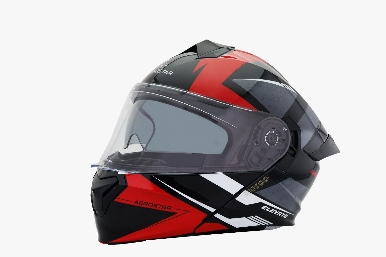 AEROSTAR ELEVATE D1 WHITE/RED WITH SPOILER D/V 580MM (L)