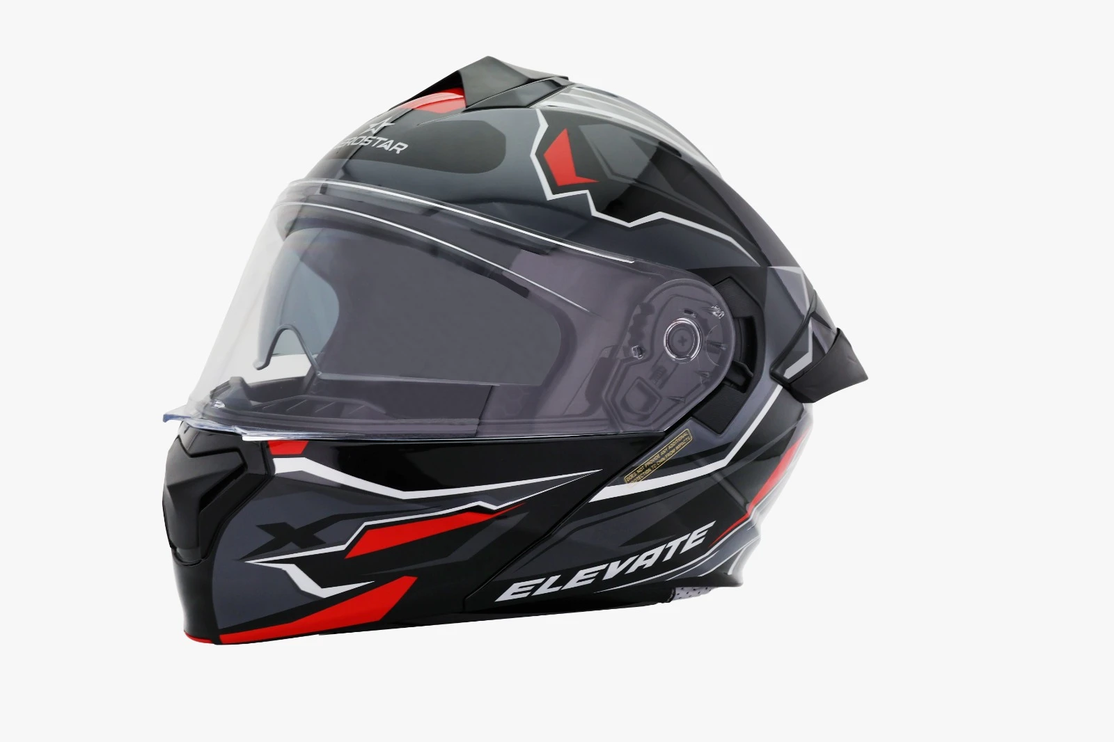 AEROSTAR ELEVATE D2 MATT BLACK/RED WITH SPOILER D/V 580MM (L) AEROSTAR ELEVATE D2 MATT BLACK/RED WITH SPOILER D/V 580MM (L)