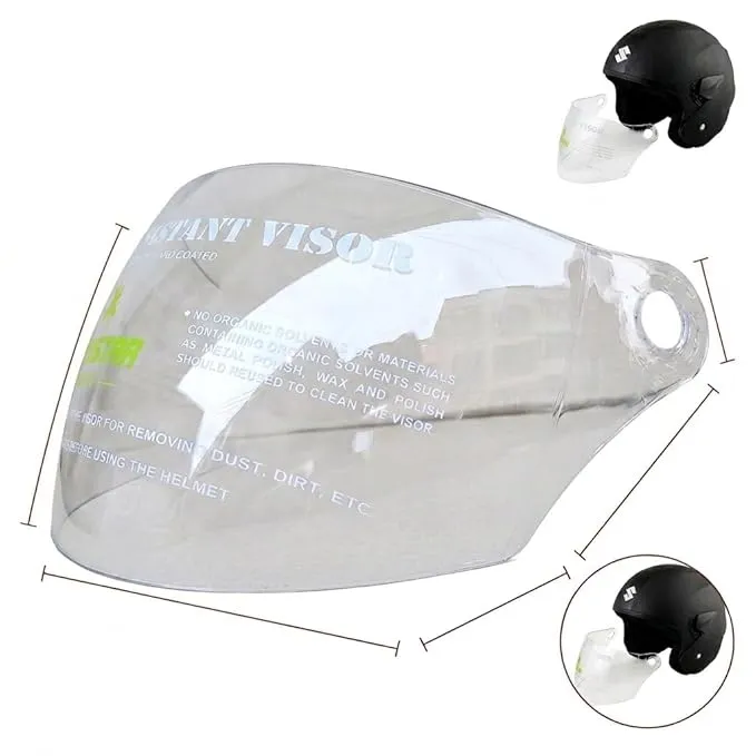 AEROSTAR SPARE PARTS CLEAR VISOR FOR FLO PLUS AEROSTAR SPARE PARTS CLEAR VISOR FOR FLO PLUS