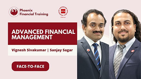 Advanced Financial Management (AFM) September - Face to Face (Live Streamed)