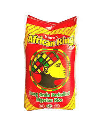 AFRICAN KING RICE 50KG BAG