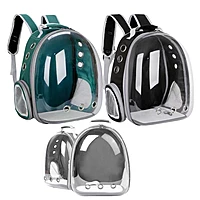 Transparent Pet Travel Backpack