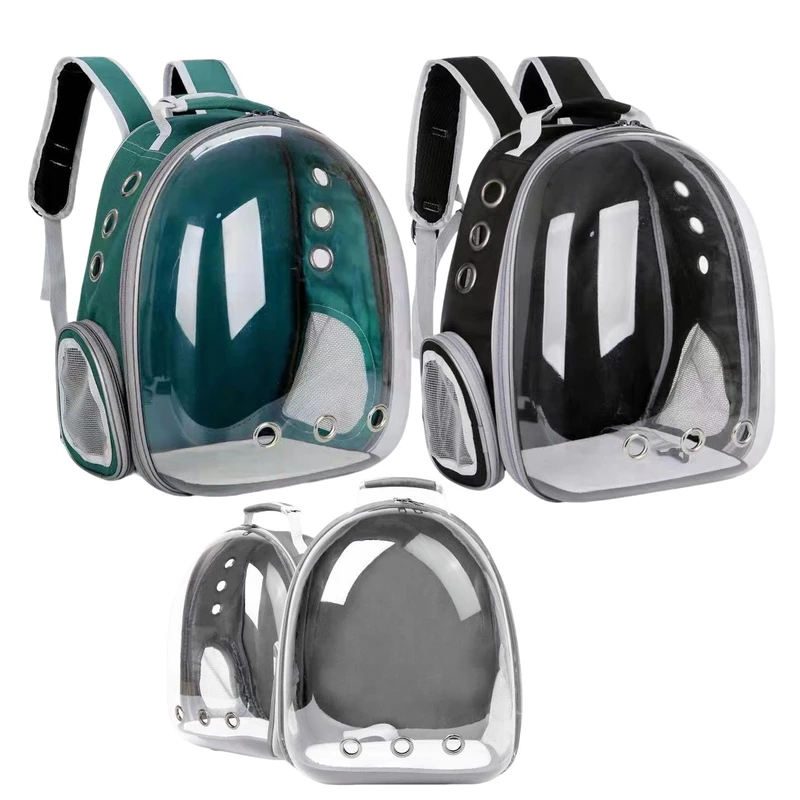 Transparent Pet Travel Backpack