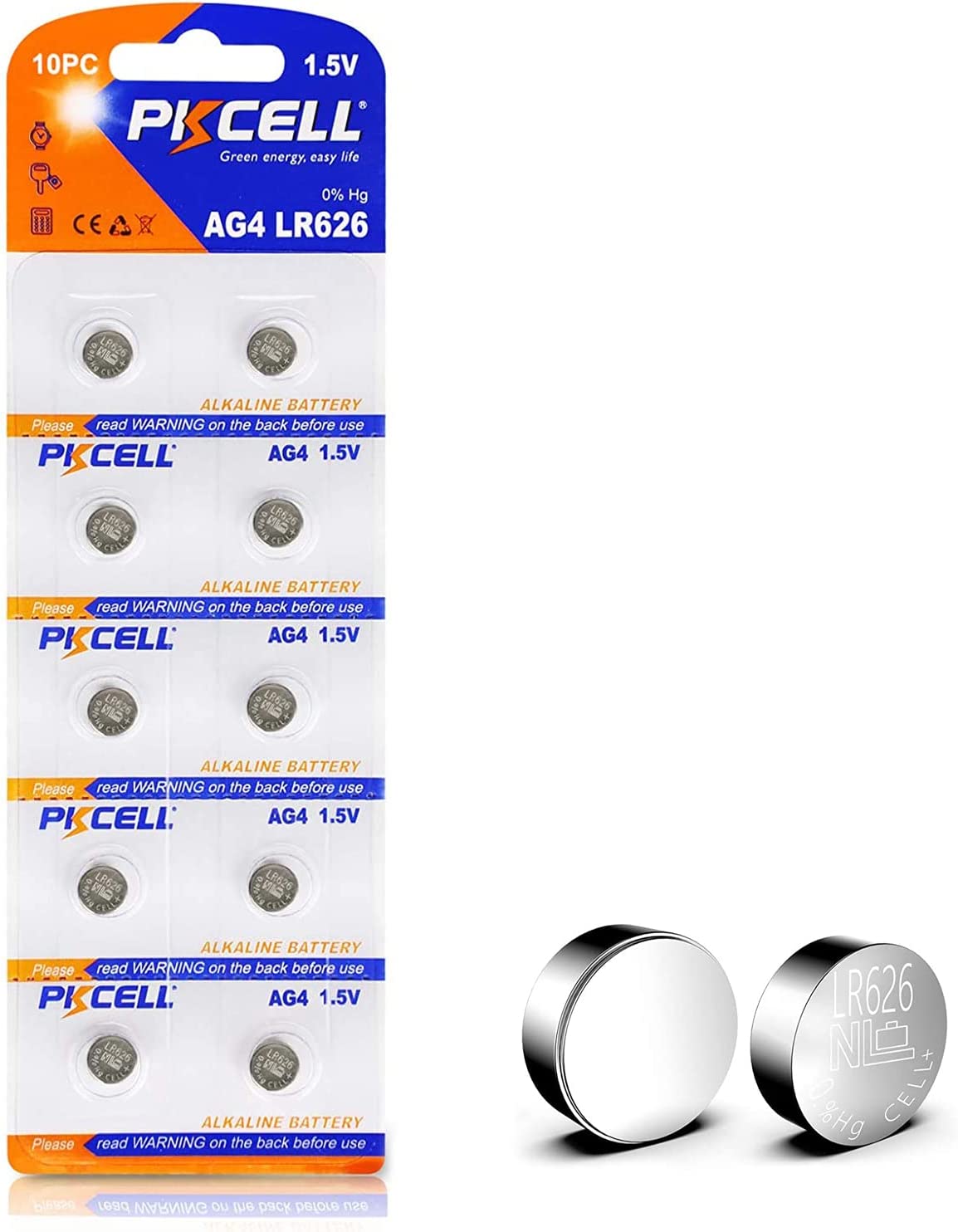 AG4 Watch Battery (10 Pack) AG4 Watch Battery (10 Pack)