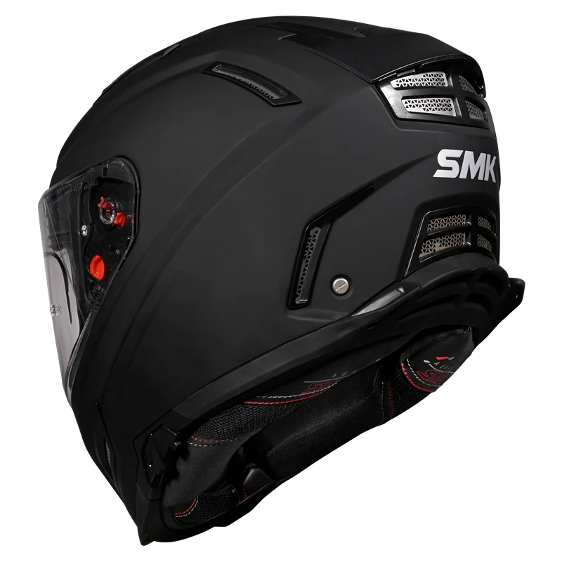 SMK AGNAR MATT BLACK MA200 2XL SMK AGNAR MATT BLACK MA200 2XL