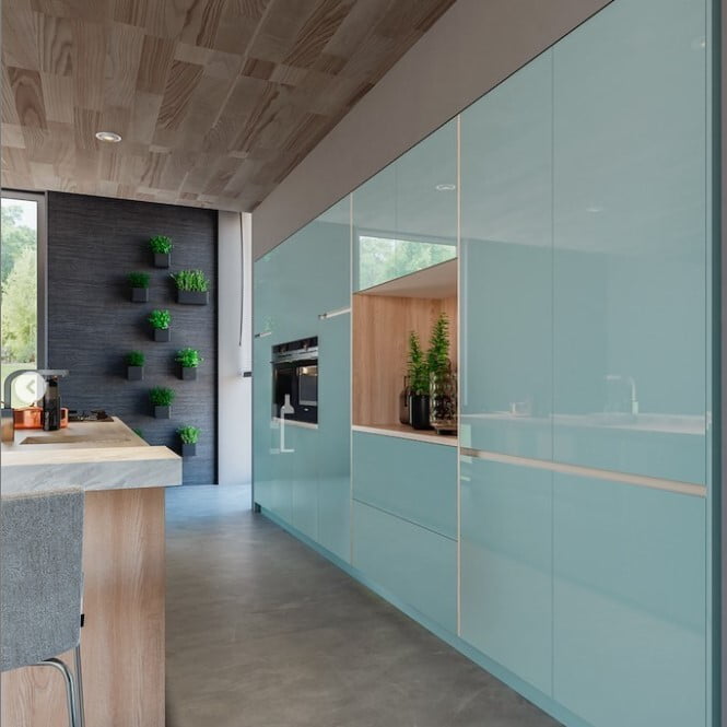 luxe panels c2-Agua Marina