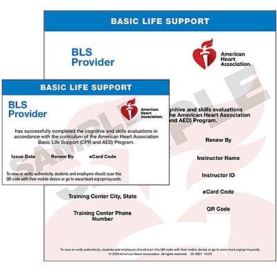 BLS Provider eCard