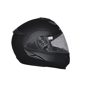 AARON HYBRID PLAIN MATT BLACK C/V (580 MM)