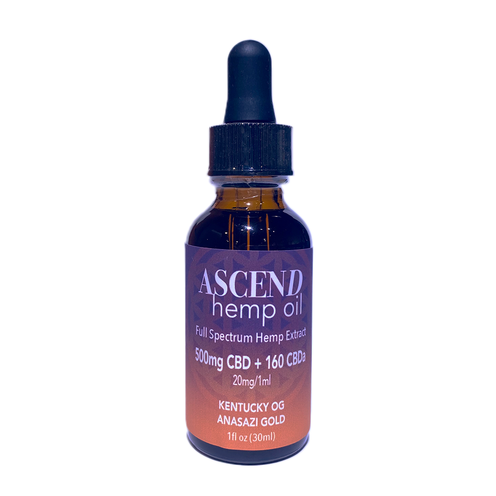 Ascend CBD Kentucky OG 500mg CBD + 160mg CBDA