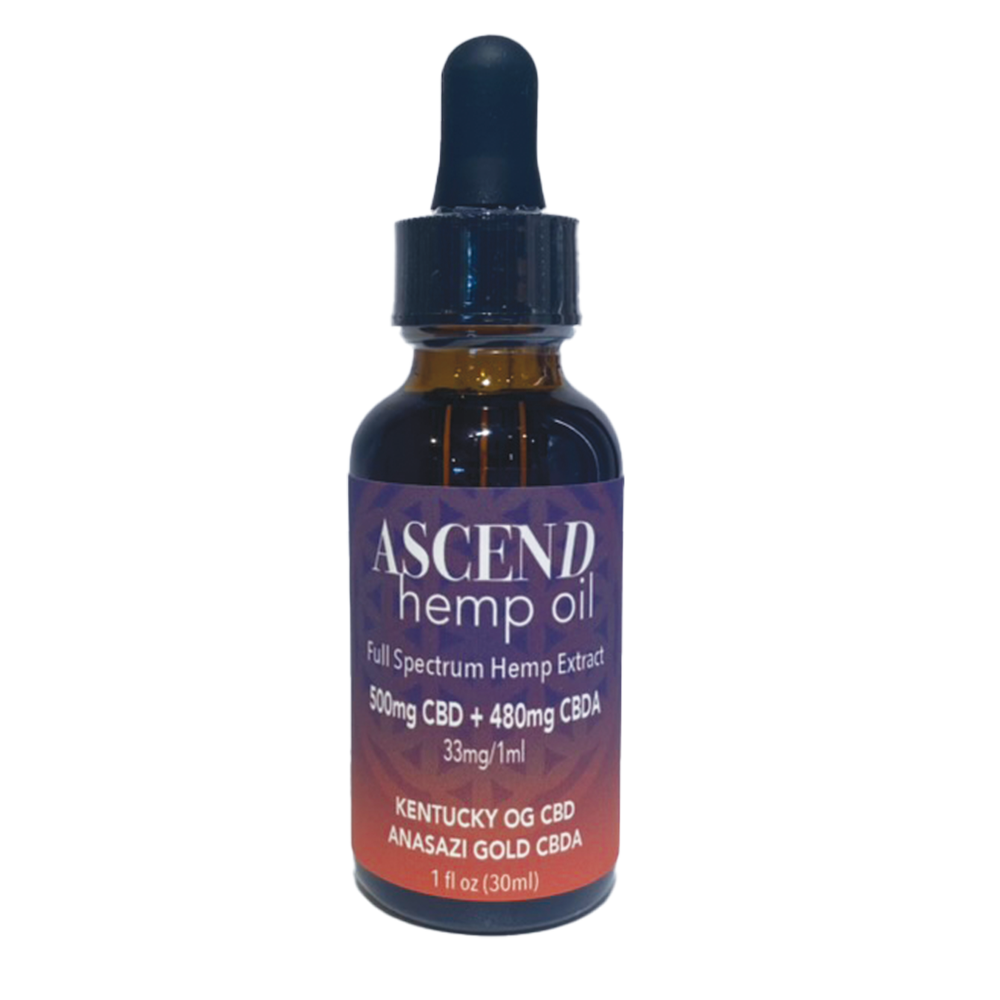 Kentucky OG 500mg CBD + Anasazi Gold 480mg CBDA