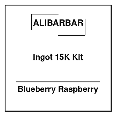 Alibarbar Ingot 15K Kit Blueberry Raspberry