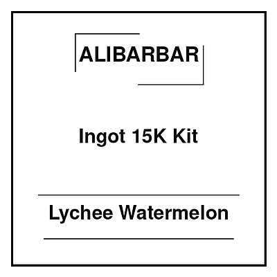 Alibarbar Ingot 15K Kit Lychee Watermelon