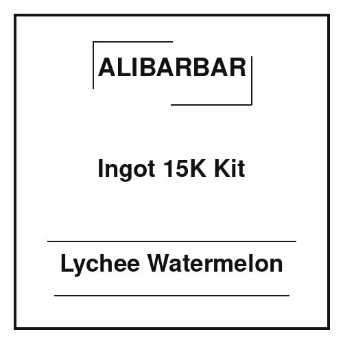 Alibarbar Ingot 15K Kit Lychee Watermelon
