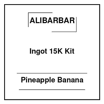 Alibarbar Ingot 15K Kit Pineapple Banana